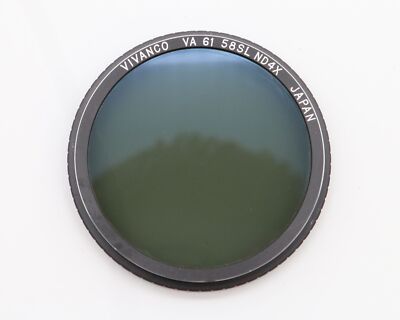 Vivanco VA 61 58SL ND4X Graufilter 58mm Steckfilter filter