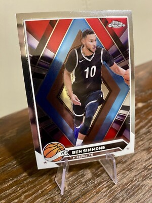 Topps Chrome Ben Simmons Brooklyn Nets #197 - NEW