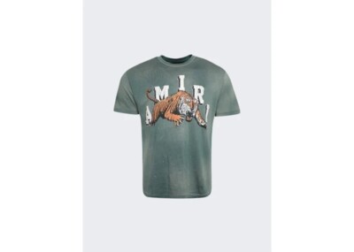 AMIRI Vintage Tiger Green Tee 100% AUTHENTIC NEW AND COMES