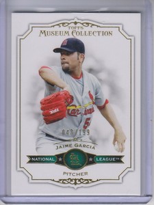 2012-Topps-Museum-Collection-Green-87-Jaime-Garcia-199