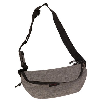 Gürteltasche, Unisex (Erwachsene), Polyester, Grau, 28, 2, 14 cm #LER