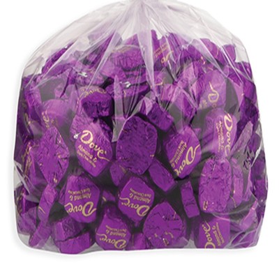 DOVE-DARK CHOCOLATE COVERED ALMOND INDIVIDUALLY WRAPPED-LIMITED VALUE BULK BAG!