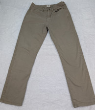 Flint and Tinder Men  s 31x30 30x30 Straight Fit Khaki Chino Pants Huckberry