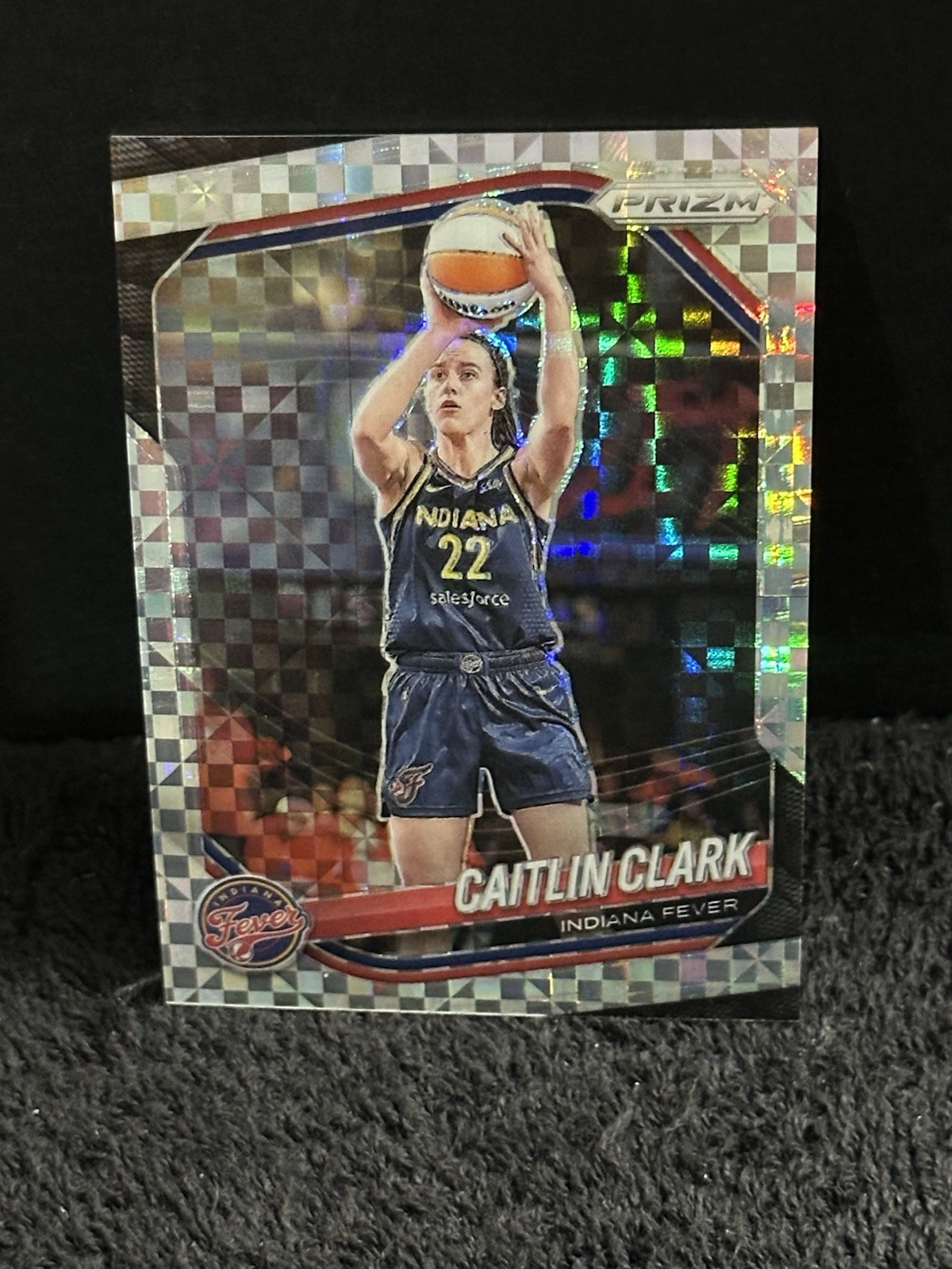 Caitlin Clark 2025 Panini Checkerboard Prizm SSP #22