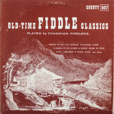 Old-Time Fiddle Classics Various NEAR MINT County Records Vinyl LP