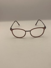 Isaac Mizrahi Eyeglasses IM30001 50-18 135mm Brown Round Full Rim Womens