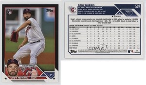 2023 Topps Series 2 Black /72 Cody Morris #507 Rookie RC