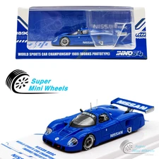 INNO64 1:64 Nissan R89C World Sports Car Blue Championship 1989 Works Prototype