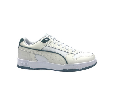 PUMA Damen Schuhe Größe 37,5 Sneaker Model PUMA RBD Premium Leder Weiß Beige OVP