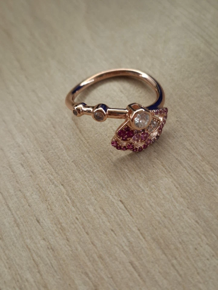 Pandora Ring Pink Fan Flower - Bild 2 von 4