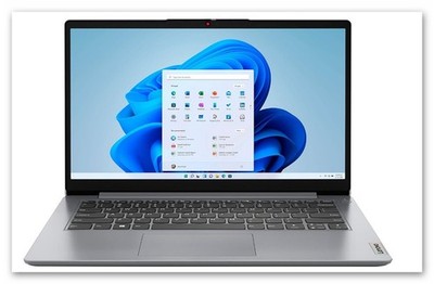 LENOVO IdeaPad 1i Notebook mit 14 Zoll Display in OVP