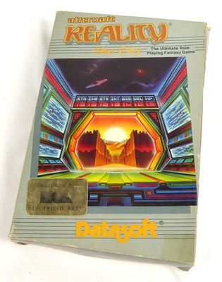 Atari 800 XL XE Disk in OVP -- ALTERNATE REALITY - THE CITY (Datasoft) -- 8 Bit