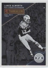 2013 Panini Totally Certified Thanksgiving Day Lance Alworth #92 HOF 1i7