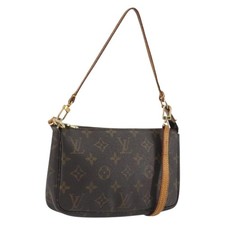 LOUIS VUITTON Monogram Pochette Accessoires Pouch M51980 LV Auth bs36587