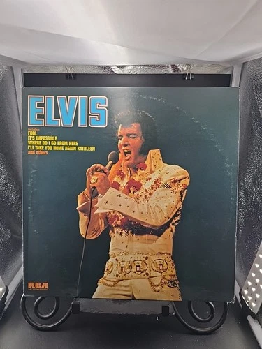 Elvis Presley RCA APL1-0283 LP Original 1973 Hollywood Press NEAR MINT / VG+