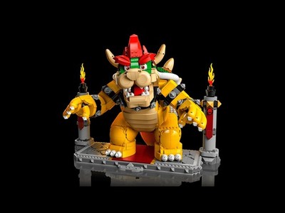 GENERIC Super Mario The Mighty Bowser 71411 Set 2807 pcs Complete Set | No Box
