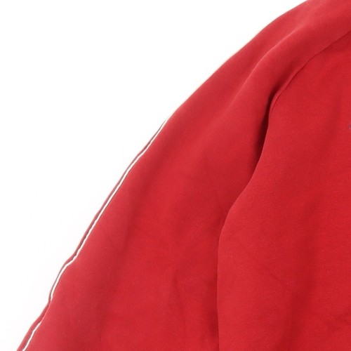 Sudadera Adidas Para Hombre Roja Logo Polar Talla L - Imagen 5 de 12