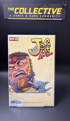 JEFF THE LAND SHARK #2 (2025) 1:25 AARON KUDER INCENTIVE VARIANT