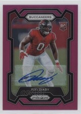 2023 Panini Prizm Rookies Pink Prizm Auto YaYa Diaby #394 Auto 0a21