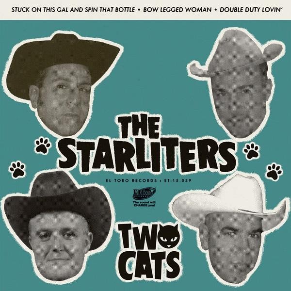 Starliters Two Cats 7"" vinyl Spain El Toro 2014 EP in picture sleeve ET15039