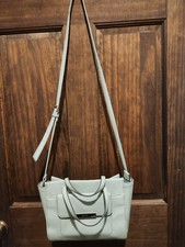 Nin West Mint Green Cross Body & Handles Pickets Inside And Out