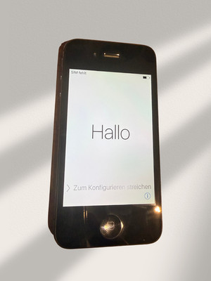 Apple iPhone 4s - 16GB - Schwarz (Ohne Simlock) A1387 (CDMA + GSM)