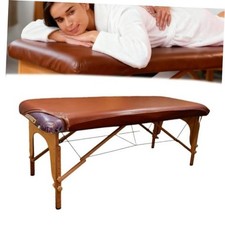 28" Wide 100 PU Vinyl Protector for Square Massage Tables   28in-1 Pack Brown
