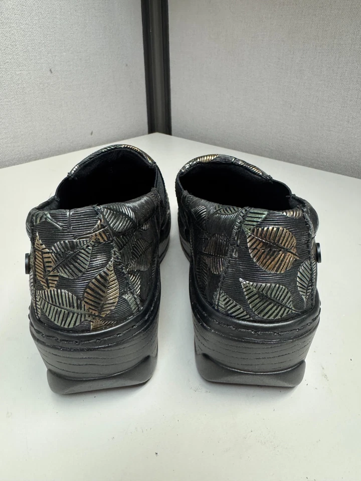 Klogs女式那不勒斯金叶防滑尺寸6中宽二手 — 第 3/4 张图片