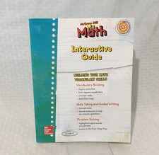 MCGRAW HILL / MY MATH / INTERACTIVE GUIDE / STUDENT WORKBOOK/ GRADE 2