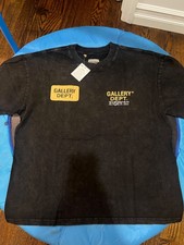 Gallery Dept Vintage Short Sleeves Oversized Tshirt Color Black Size Large