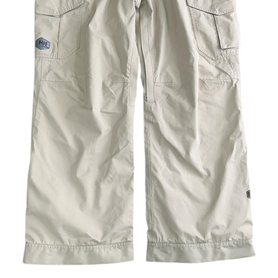 Helly Hansen Salopettes de esquí nieve invierno exterior utilitario beige para hombre grande Foto 4 de 4