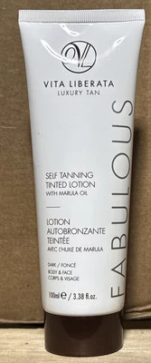 Vita Liberata Self Tanning Tinted Lotion Face & Body - Dark 100ml