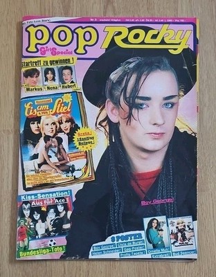 POP Rocky 5 / 1983 (Komplett!) Boy George/KISS/Ornella Muti/Kim Wilde (E949)