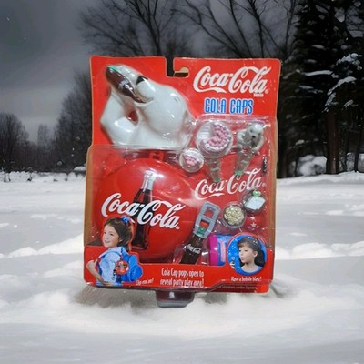 Coca-Cola Cola Pack Picnic Playset - Polar Bear Picnic - New in Package 1998