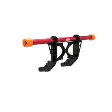 Aluminum Red M8 Engine Guard Kit Fits Harley 18-Later Softail Deluxe Street Bob