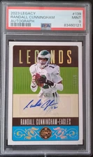 2023 Legacy Randall Cunningham Legends NUMBER MATCH Auto 12/50 GO BIRDS!!!!!