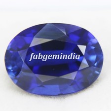 15 Ct Certified Natural Blue Sapphire Excellent Oval Cut Loose Gemstones