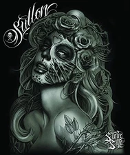 8lb Heavyweight Soft Queen Blanket, Officially Licensed, Sullen Art Muerta Throw