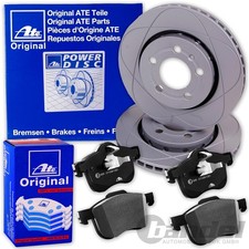 ATE PowerDisc BREMSSCHEIBEN+ BELÄGE VORNE passend für VOLVO V60 V70 S60 S80 XC70