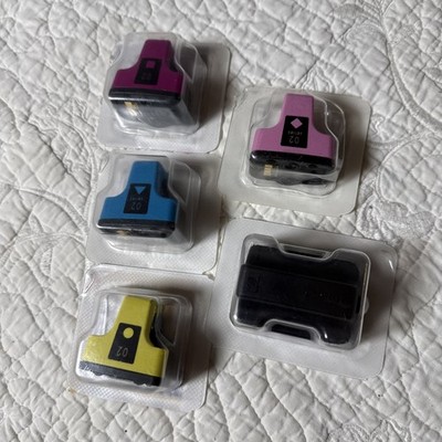HP 02 Ink Cartridge Set of 6   Genuine OEM CMYK