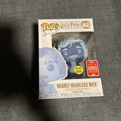 Funko Pop! Vinyl: Harry Potter - Nearly Headless Nick (Glow in the Dark) -...
