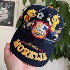 Vintage OSFM Morelia Futbol Soccer Week Countdown Cartoon Duck Adjustable Hat