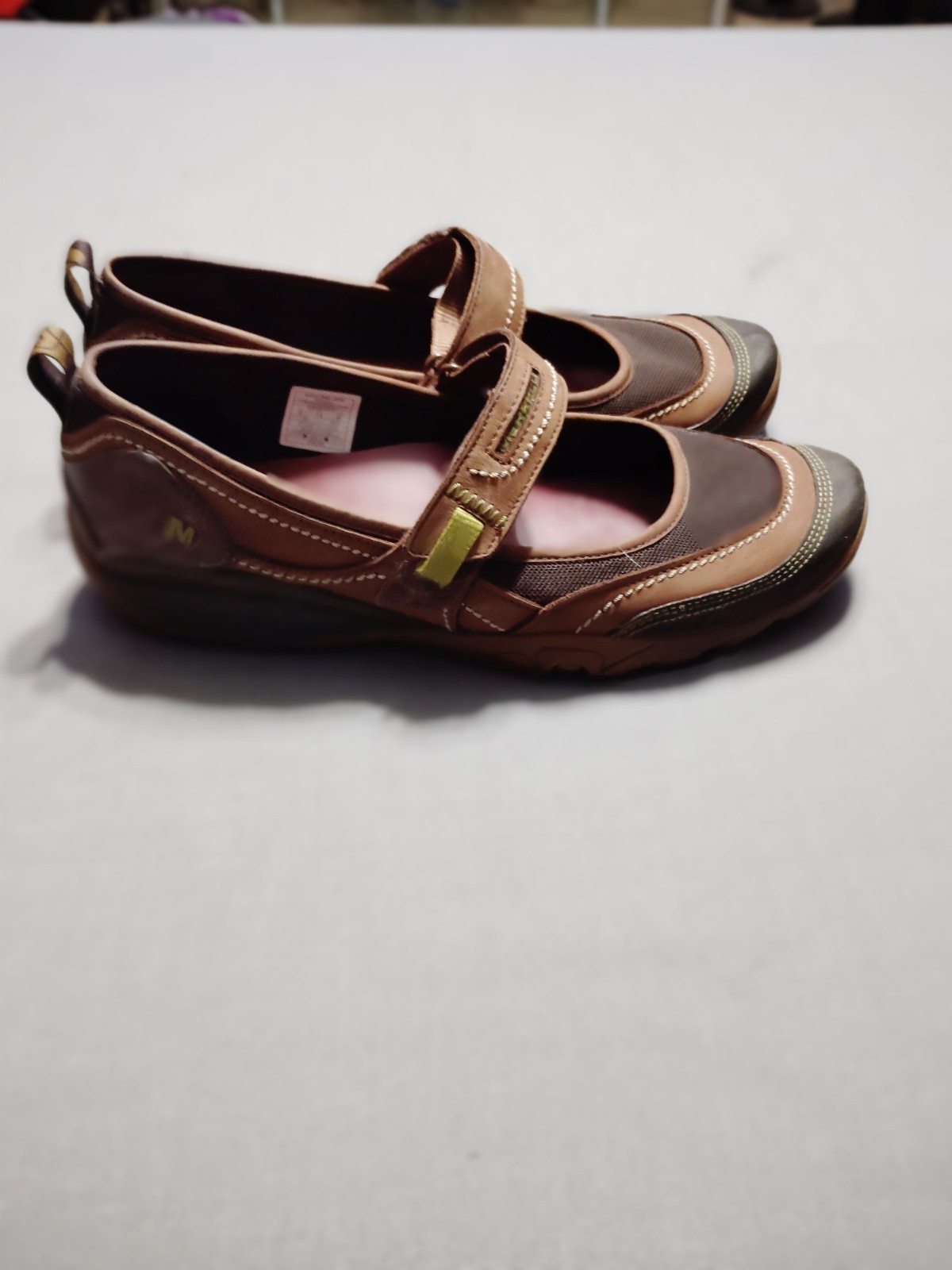 Merrell Women 10 Mimosa Emme Cocoa Mary Jane Trail Hiking Shoes Adjustable Strap image 5
