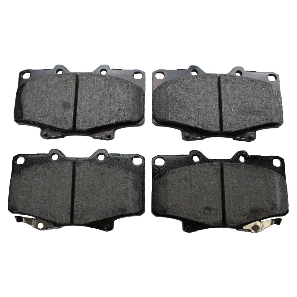 Juego de pastillas de freno delanteras de cerámica Akebono ProACT para Toyota Land Cruiser Lexus LX450 Foto 3 de 4