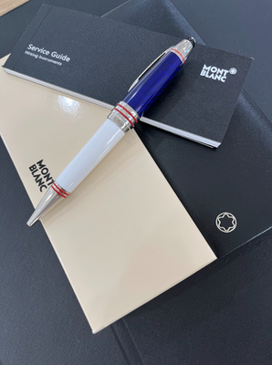 Montblanc JFK Ballpoint Pen White Silver 2025 Special Limited