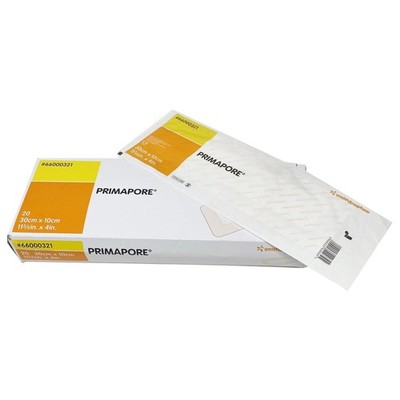 Smith & Nephew Primapore White Polyester Adhesive Dressing 4 X 11-3/4'' 20 Ct