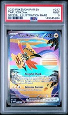 Pokémon Tapu Koko Paradox Rift 247/182 Illustrazione Speciale Holo PSA 9