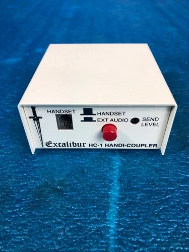 Excalibur HC-1 Handi-Coupler Handset External Audio Coupler