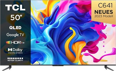 TCL C641 50 Zoll QLED 4K Google TV   120Hz - DISPLAY SCHADEN