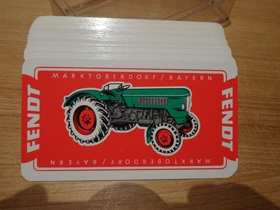 Schmid Spielkarten Schafkopf Kartenspiel Fendt Traktoren Favorit Dieselross